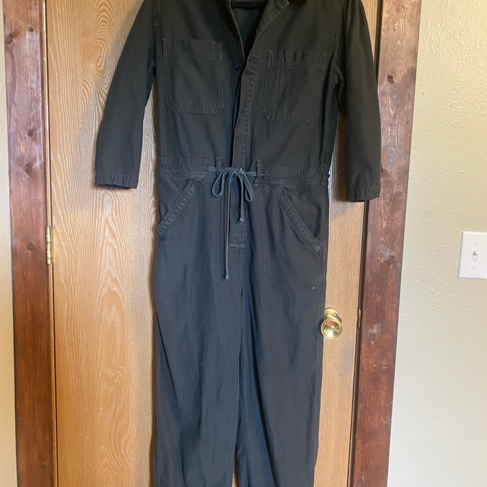 Citizens Of Humanity Black Jumpsuit with Drawstring Waist